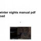 Neverwinter Nights manual
