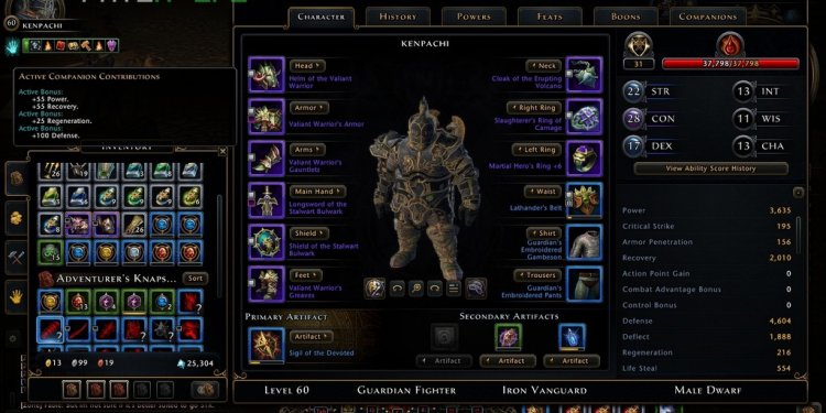 Neverwinter Guardian Fighter Leveling Guide